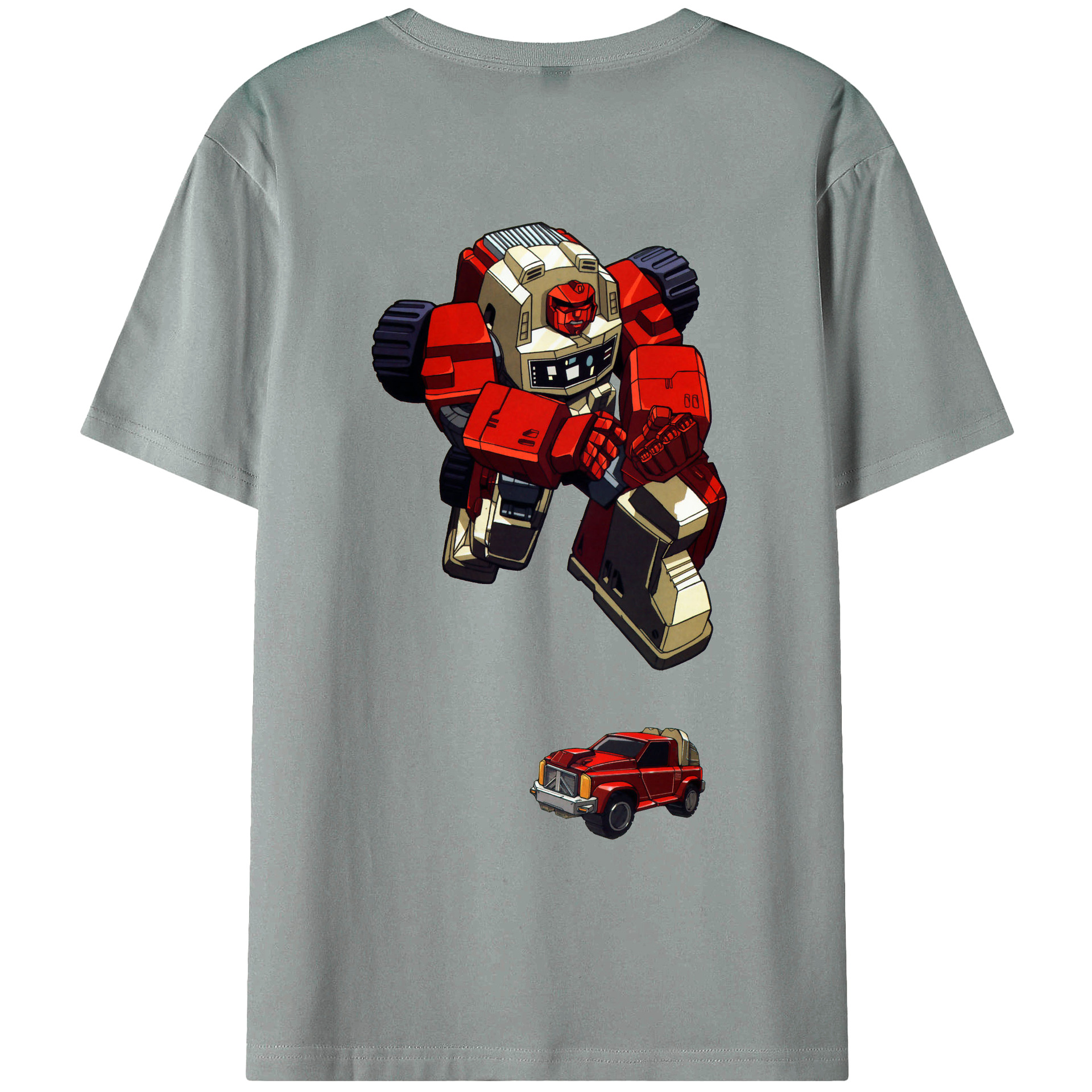 （画像用）  綿100％ メンズ半袖Tシャツ（バックプリント） 通気性